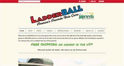 Desktop Screenshot of ladderball.com